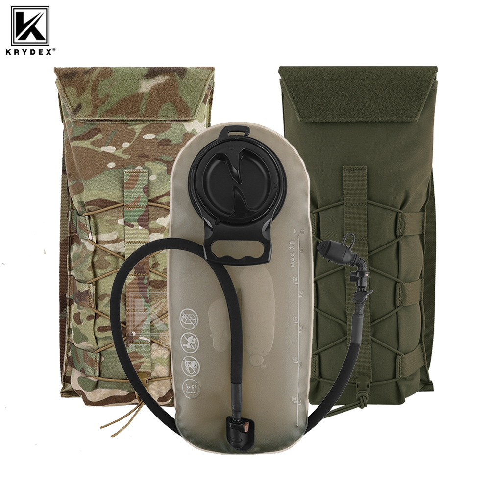 Hydration Pack Outdoor - KRYDEX 전술 3L 하이드레이션 몰리 팩