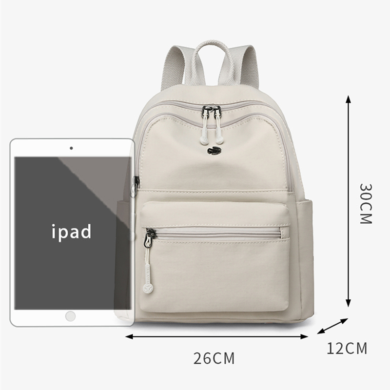 여성을위한 캐주얼 멀티 포켓 배낭 방수 나일론 데이 팟 - Canvas Backpack Casual 리뷰 및 가격