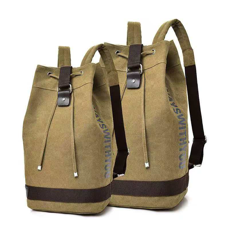 2026 캔버스 백팩 듀얼 숄더 스트랩 대용량 버킷 백 - Canvas Backpack Casual 리뷰 및 가격