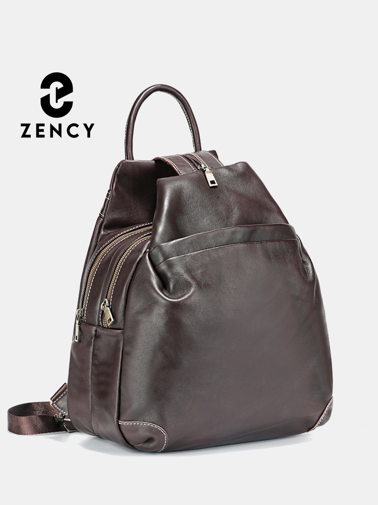 Zency 여성용 진짜 가죽 배낭, 하이 퀄리티 여행  - Travel Backpack Anti Theft 리뷰 및 가격