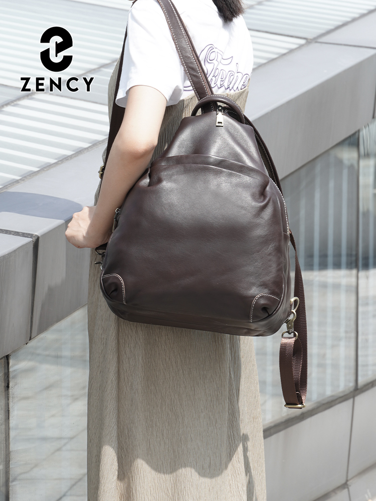 Zency 여성용 진짜 가죽 배낭, 하이 퀄리티 여행  - Travel Backpack Anti Theft 리뷰 및 가격