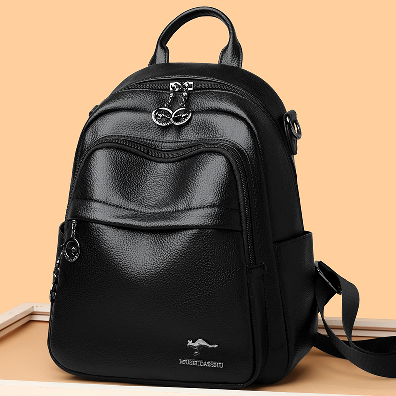 2026 방수 PU 가죽 여성 배낭 도난 방지 배낭 십 - Travel Backpack Anti Theft 리뷰 및 가격