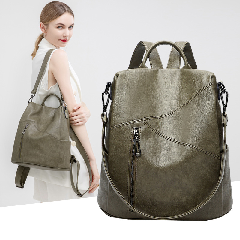 한국 스타일 여성용 백팩, 새로운 다용도 부드러운 가죽 - Travel Backpack Anti Theft 리뷰 및 가격